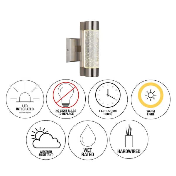 Artika Essence Stainless Steel Modern Bubble Glass