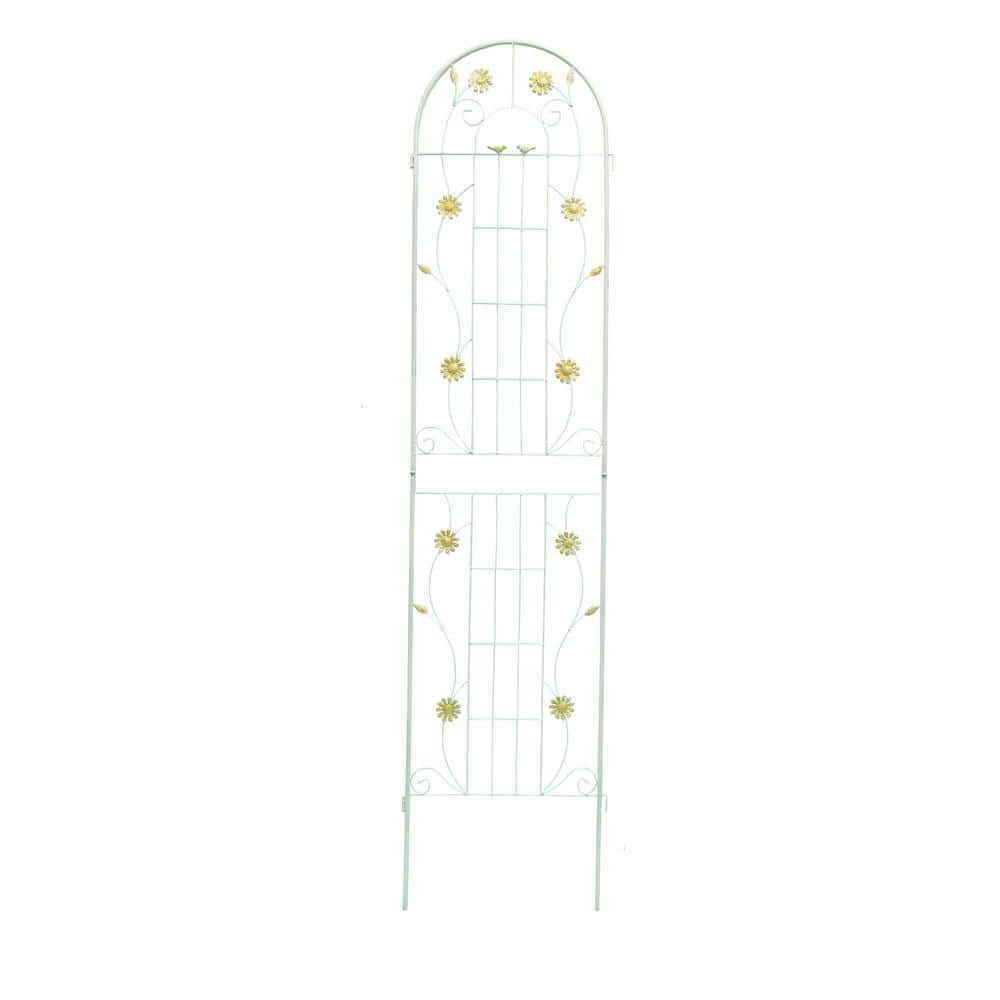 71 in. x 19.7 in., 4-Pack Metal Garden Trellis, Rustproof, Outdoor Trellis,