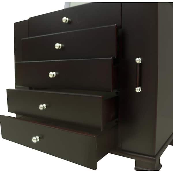 Stylish Java Jewelry Box AR3686J - The Home Depot