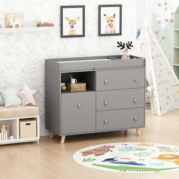 Changing table side storage best sale