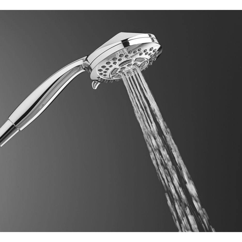 HydroFocus Satin Nickel Multi-Function Handheld Shower Head