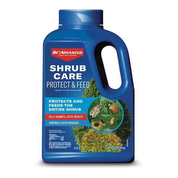 BIOADVANCED 4 lbs. Granules Shrub Care Protect and Feed