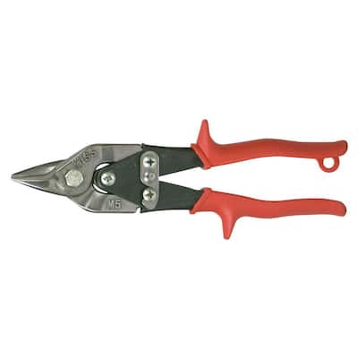 Malco 1 in. Straight-Cut Tin Snip M12TS - The Home Depot