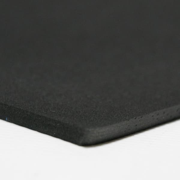 Plain Sponge BLACK Rubber Foam Neoprene / EPDM Sheet 1.5 mm to 25 mm Thick