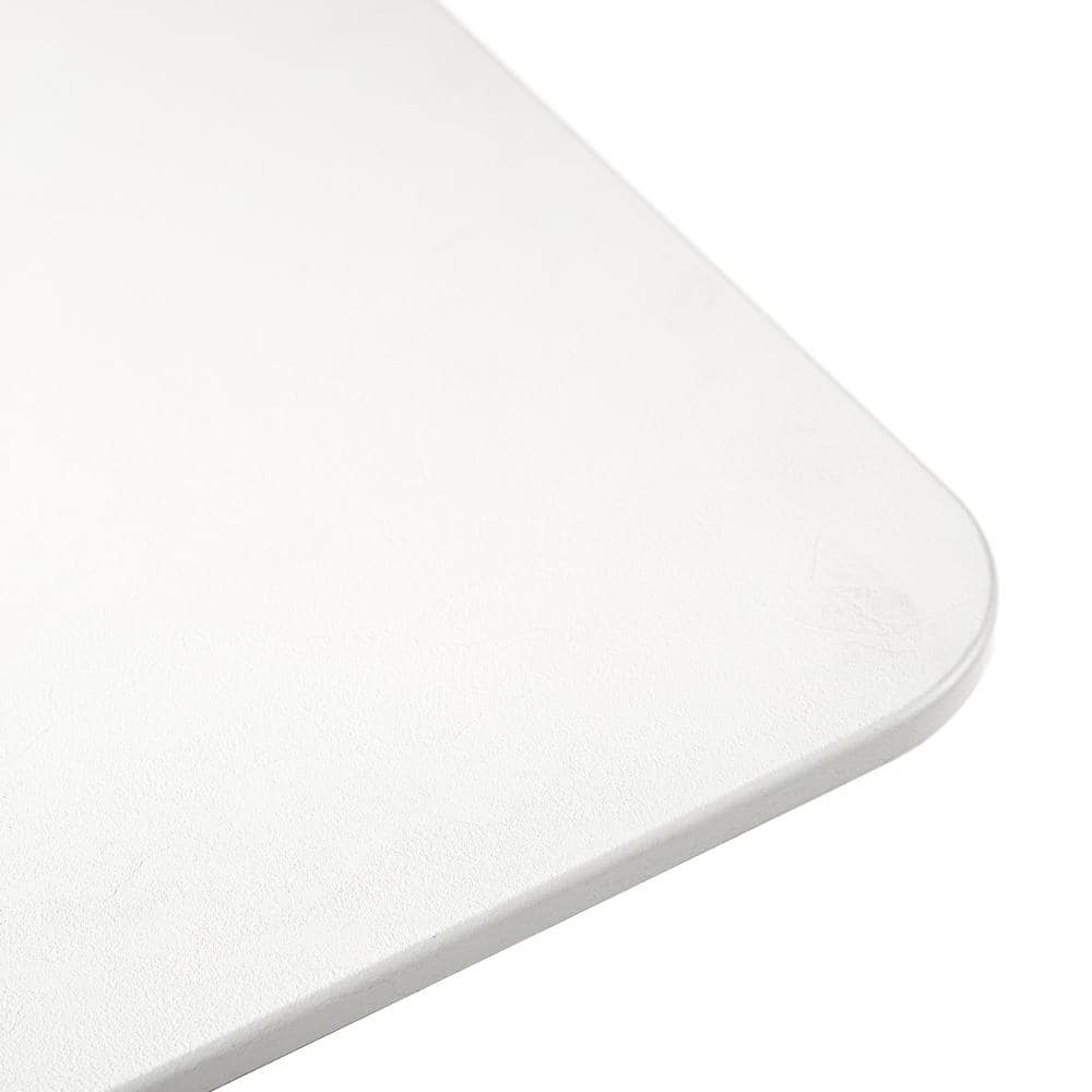 AirLift XL 28" White Pneumatic Adjustable Sit-Stand Mobile Desk