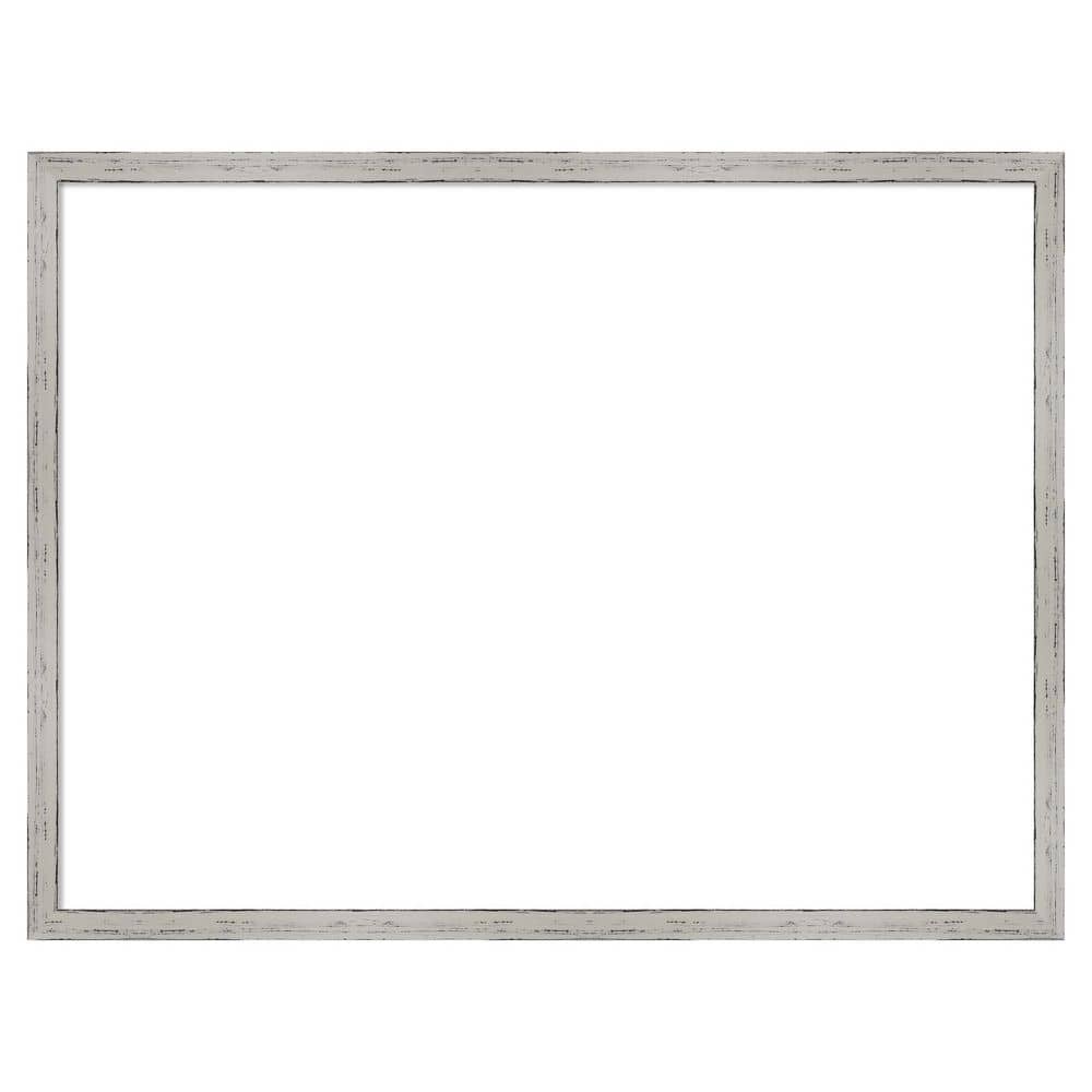 Shiplap White Narrow 25 in. x 19 in. Wood Framed Dry Erase Magnetic Memo Board price history on PriceWatchPro