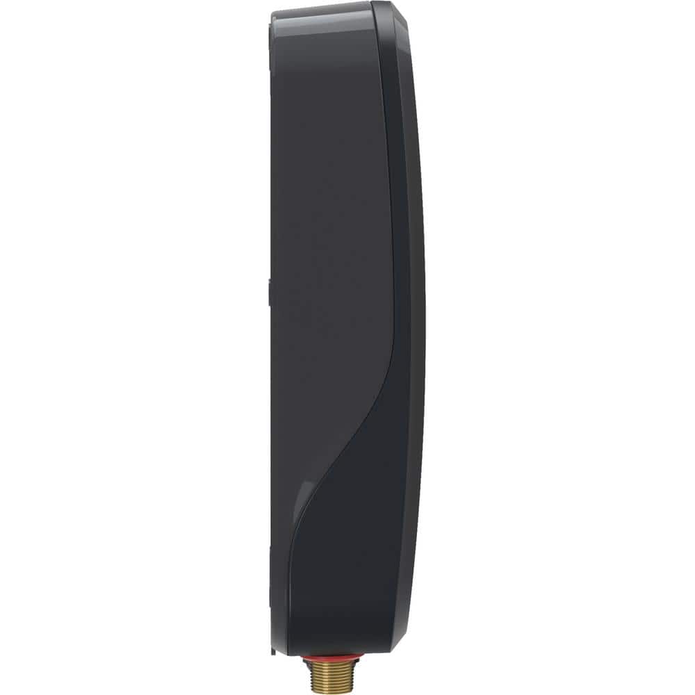 27kW Gray Electric Tankless Water Heater with Digital Display