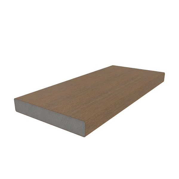 10 x 10 Tabletop Chopping Block 2 Thick Dark Teak Wood , 0.5 High Feet