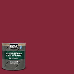 BEHR 1 gal. #P110-7 XOXO Solid Color House and Fence Exterior Wood Stain  03001 - The Home Depot