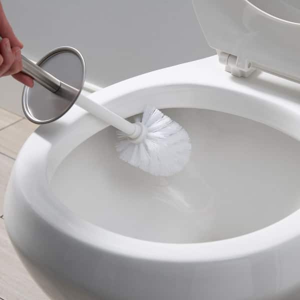 Crushed Diamond Toilet Brush With Holder Toilet Bathroom Cleaning