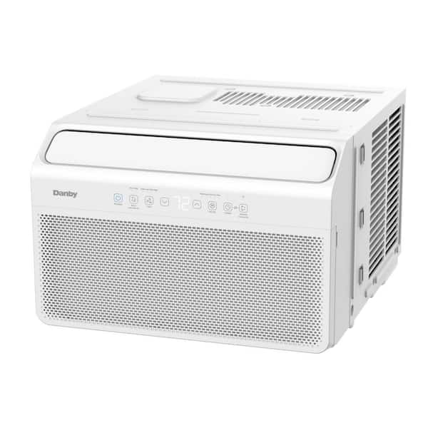 Midea 8,000 BTU 115V Window Air Conditioner Cools 350 Sq. Ft. with Wi-Fi  and ENERGY STAR in White MAW08V1QWT - The Home Depot