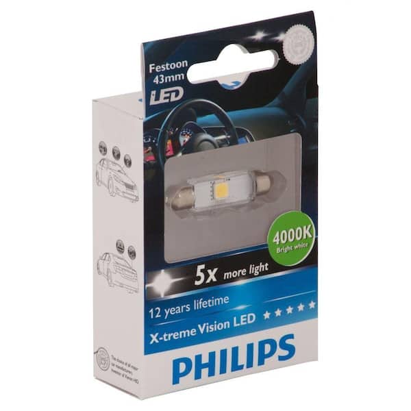 Philips LED Retrofit 4000K 41-43MM Interior Bulb (1-Pack)