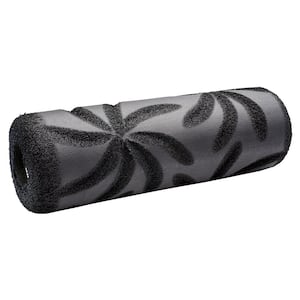 9 in. Pin Wheel Textured Foam Roller Cover