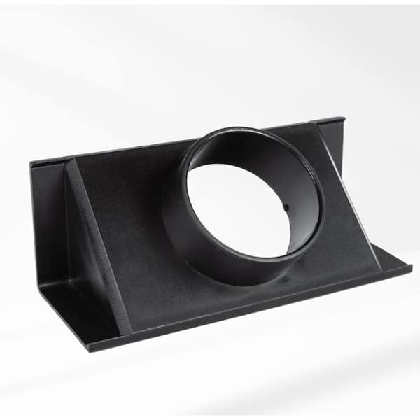 ‎POWERTEC 2-1/2 ID in. x 6-1/2 in. Router Table Dust Port, Dust Collection Adapter