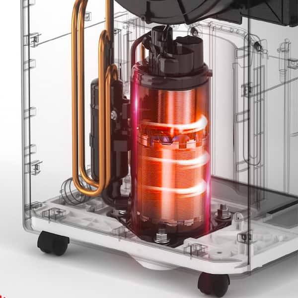 Edendirect 125 pt. 6,000 sq. ft. Commercial Dehumidifier in