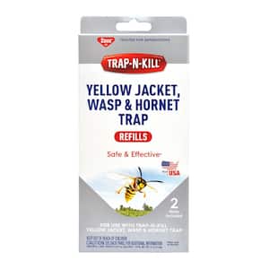 Trap-N-Kill Yellow Jacket, Wasp and Hornet Trap Refills (2-Pack Baits)