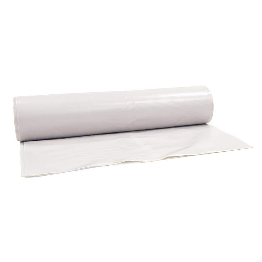 Heavy Duty Clear Polythene Sheeting Rolls, 1000 Gauge