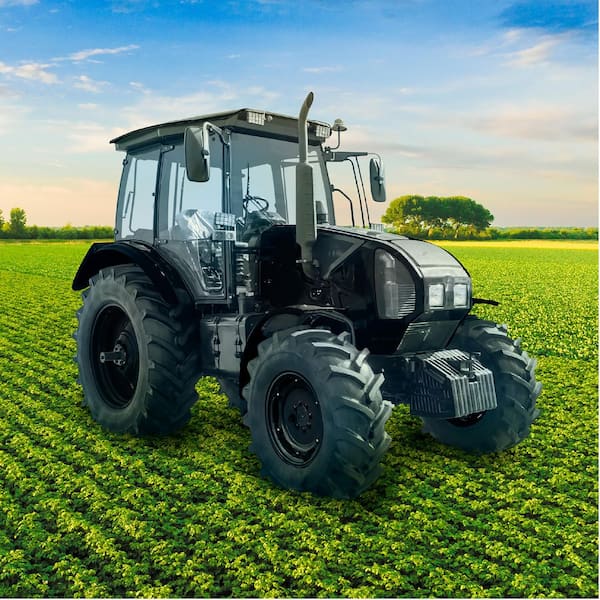 12 oz. Farm and Implement Low Gloss Black Enamel Spray Paint (6-Pack)