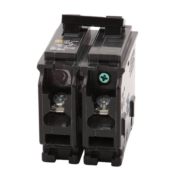 Square D Homeline 30 Amp 2-Pole Circuit Breaker(HOM230CP) HOM230CP - The  Home Depot