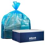 30-40 Gal. Blue Recycling Bags (Case of 100)