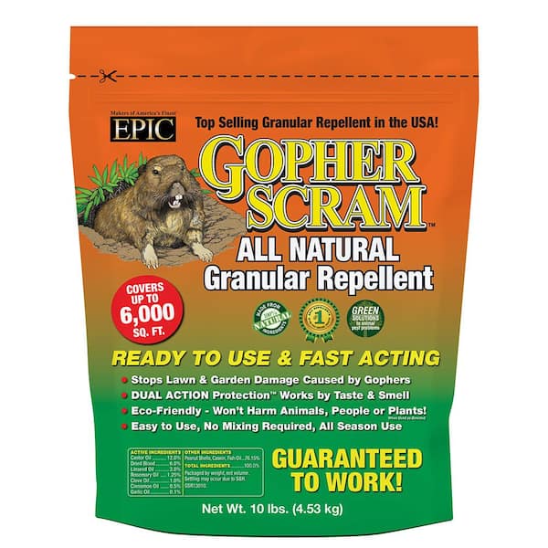 10 lbs. Granular Gopher Repellent Bag 130010 - The Home Depot