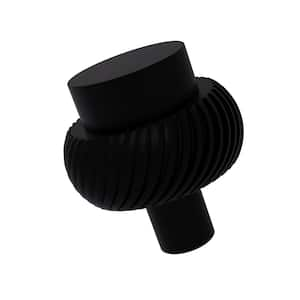 1-1/2 in. Cabinet Knob in Matte Black