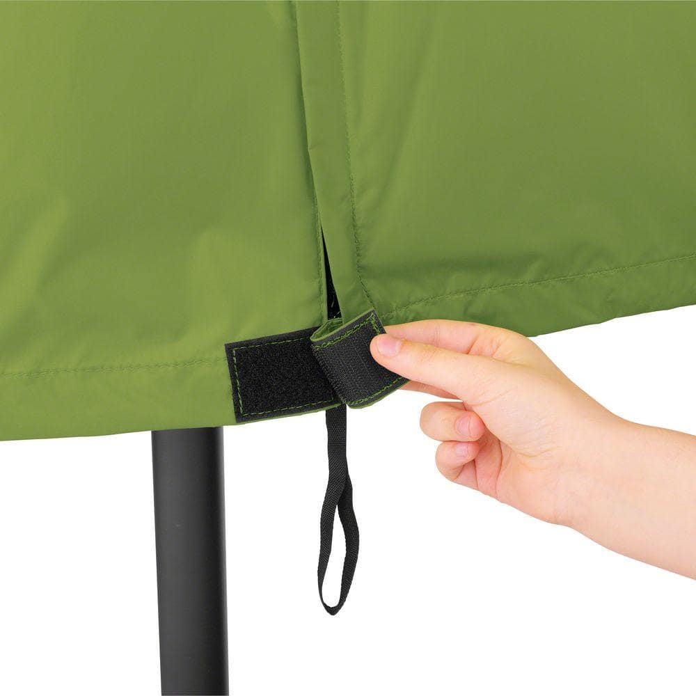 Herb Green Durable Polyester Stand-Up Patio Heater Cover