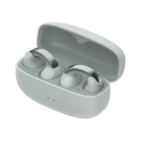 JVC Nearphone Ice Gray Wireless Bluetooth Open-Earcuff Over the