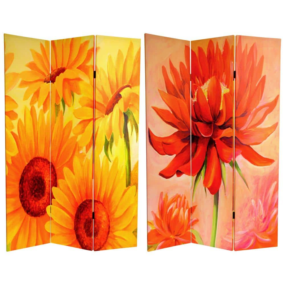 Reviews for Oriental Furniture 6 ft. Printed 3-Panel Room Divider | Pg ...