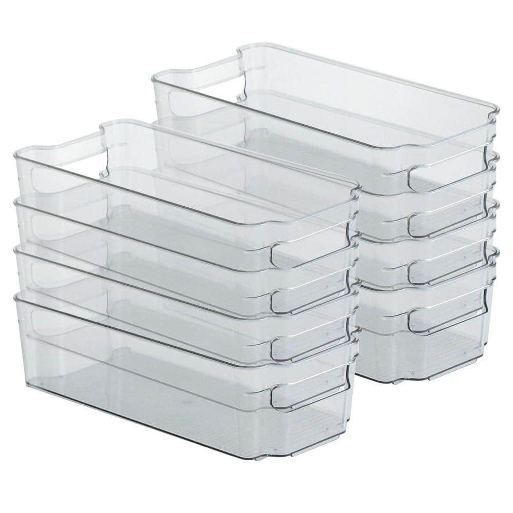 LIFEMASTER 8 Piece Stackable Refrigerator and Freezer Containers Set