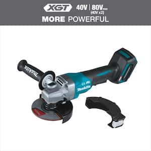 40V Max XGT Brushless Cordless 4-1/2/5 in. Paddle Switch Angle Grinder with Electric Brake (Tool Only)