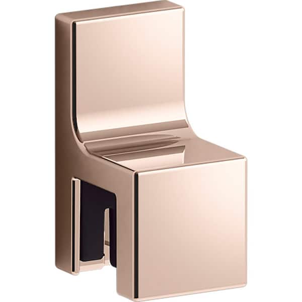 KOHLER Draft Frame Robe Hook in Vibrant Rose Gold
