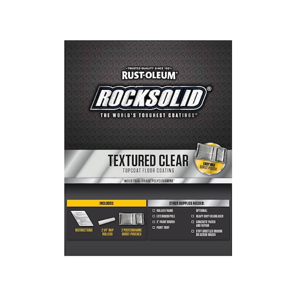 Rustoleum rock solid on sale paint