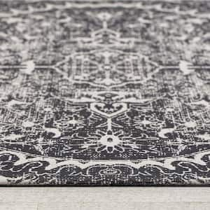 Anji Mountain 36x48 Mitte Gray/Beiged Chair Mat Rug - Rugs Town