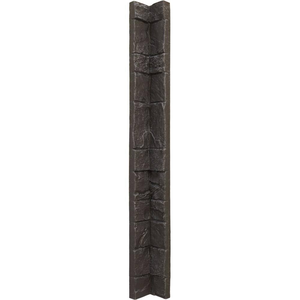3 in. x 3 in. River Moss Composite Universal Inside Corner for StoneWall Faux Stone Siding Panels price history on PriceWatchPro