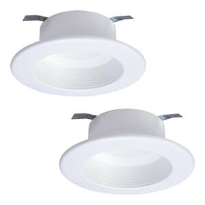 RL 4 in. Tunable CCT (2700K-5000K) White Bluetooth Smart Integrated LED Recessed Trim (2-Pack)