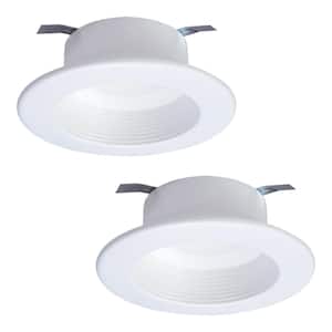 RL 4 in. Tunable CCT (2700K-5000K) White Bluetooth Smart Integrated LED Recessed Trim (2-Pack)
