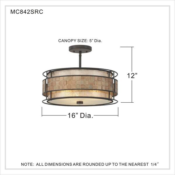 quoizel mc842src