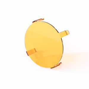 LED Light Cover Round Amber