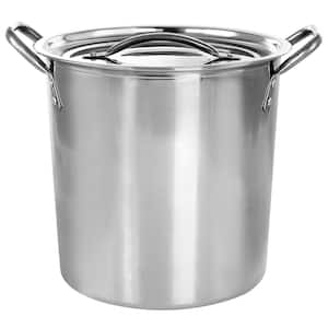 Whittington 8 qt. Stainless Steel Stock Pot with Lid