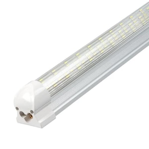 60-Watt 8400 Lumens White Integrated LED Linkable Tube Light