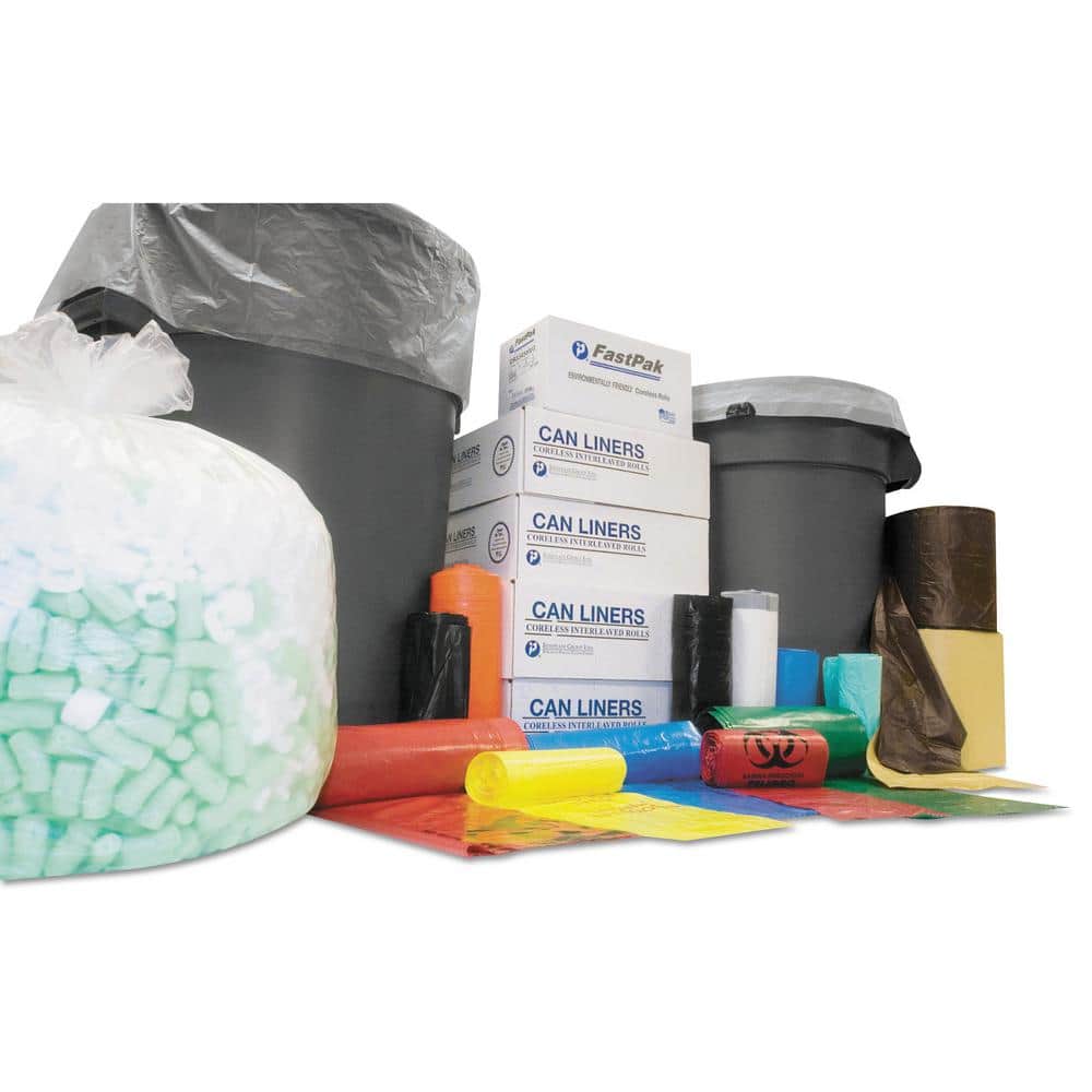  12-16 Gallon Medical Waste Trash Bags - 1.3 Mil - 500/case