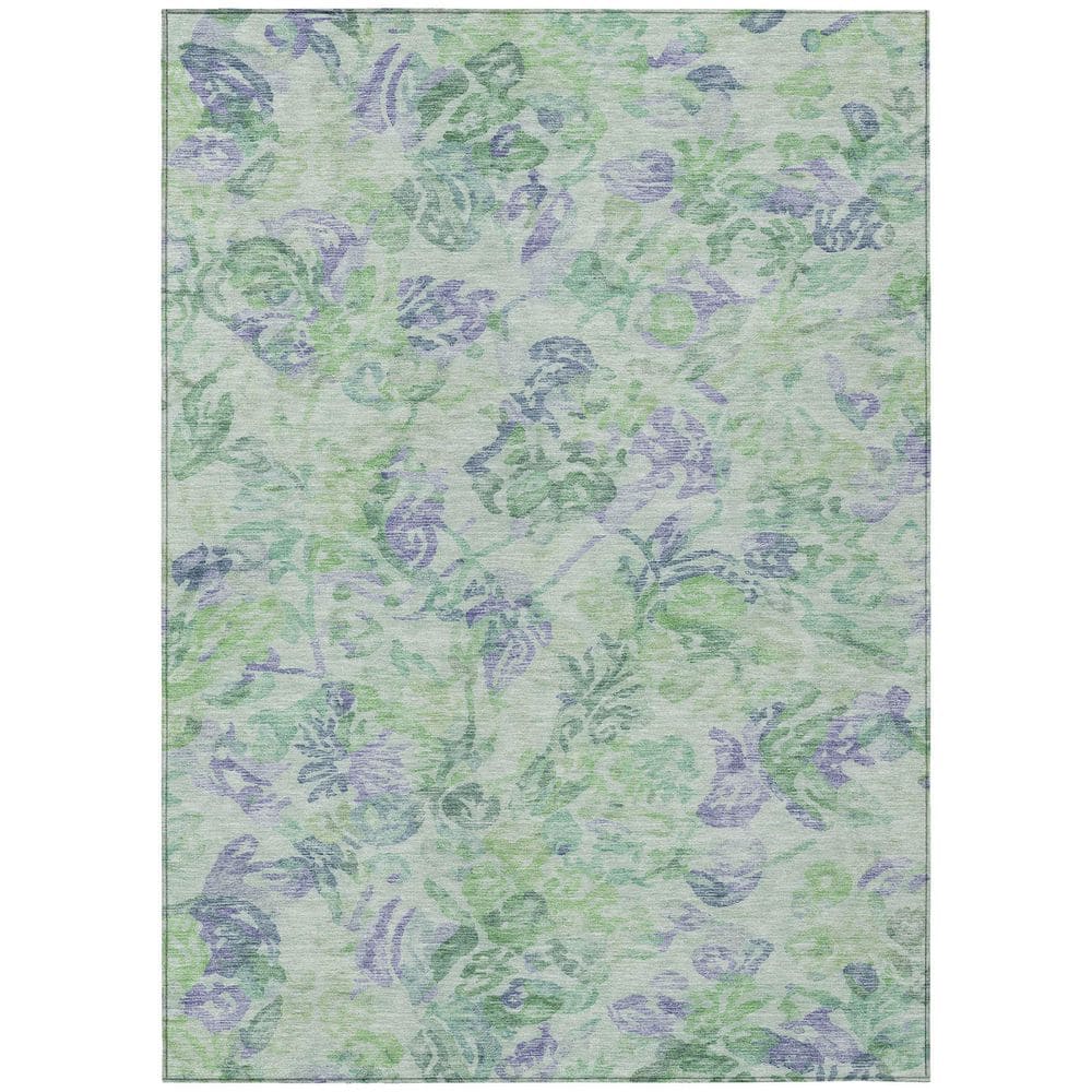 Chantille Machine Washable Indoor/Outdoor Abstract ACN2723 Aloe 5 ft. x 7 ft. 6 in. Area Rug price history on PriceWatchPro