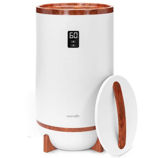 Luxury Electric Towel Warmer-Single Touch, Holds 2pcs. Large Bath Towels, Red, 20L Capacity-SLTLW300