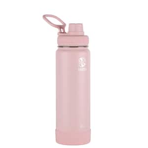 Takeya Actives 24 oz. Midnight Insulated Stainless Steel Water Bottle with  Spout Lid 51044 - The Home Depot