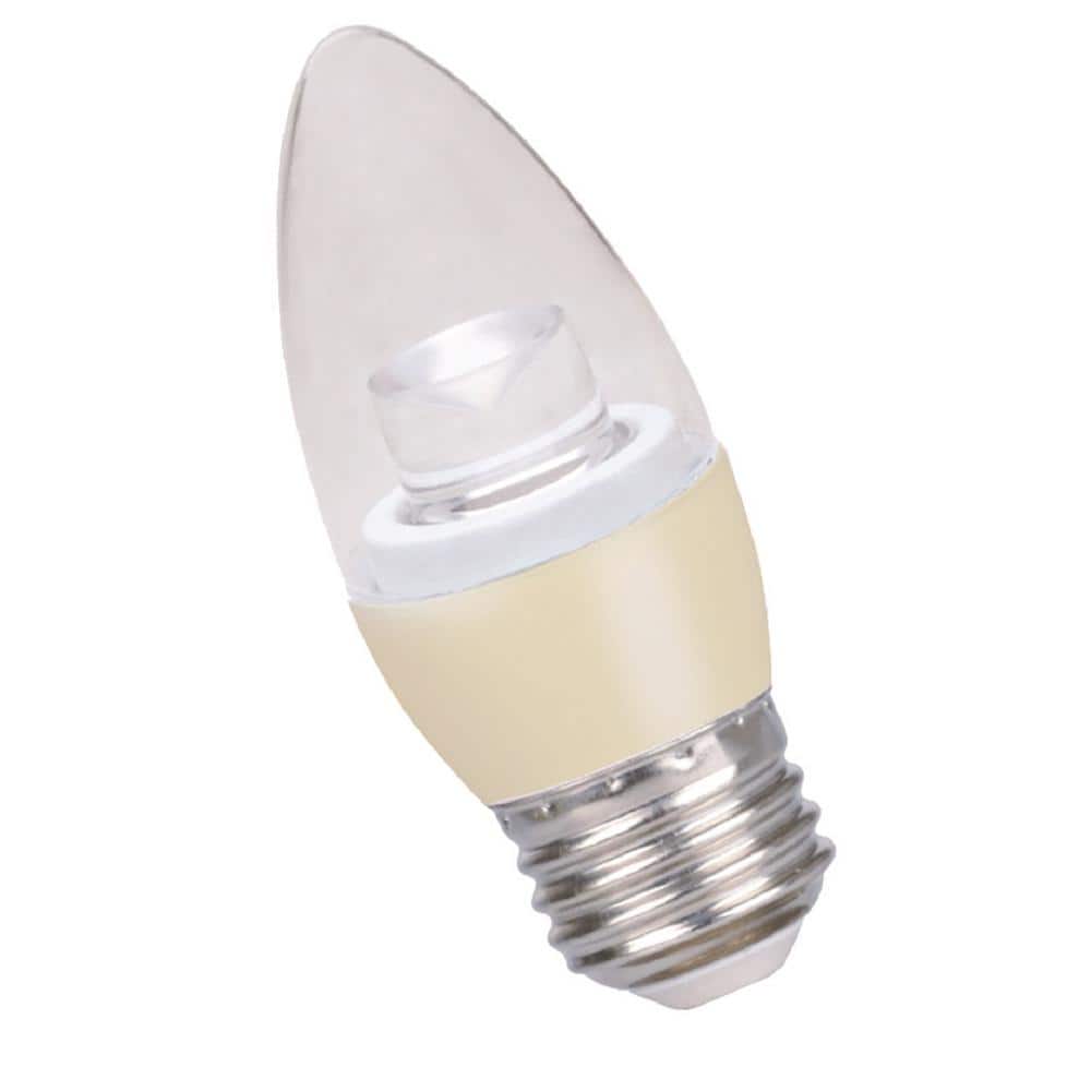 George Eliot Mus onstabiel HALCO LIGHTING TECHNOLOGIES 40-Watt Equivalent 5-Watt B11 Dimmable LED  Medium Soft White 3000K Light Bulb 80183 B11CL5/830/E26/LED 80183 - The  Home Depot