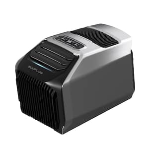 5,100 BTU Portable Air Conditioner Cools 100 Sq. Ft. with Heater and Dehumidifier in Black