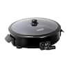 Blue Diamond 16IN 5.5QT Ceramic Nonstick Split Savor Electric