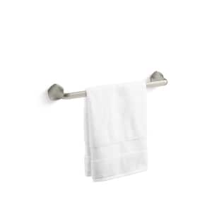 Sundae 18 in. Single Towel Bar in Vibrant Brushed Nickel