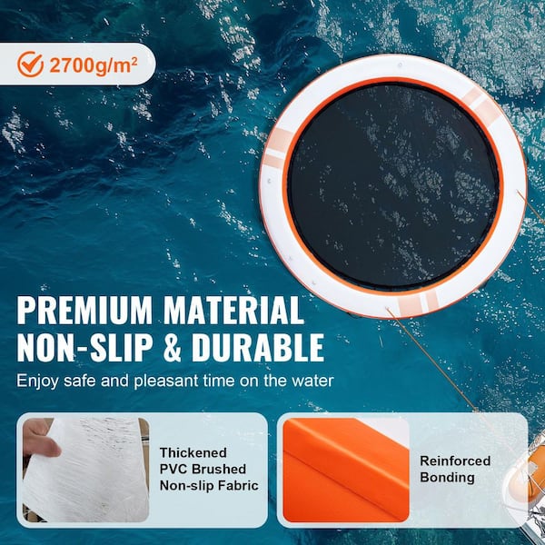SKYSHALO Inflatable Floating Dock ø8ft. Inflatable Dock